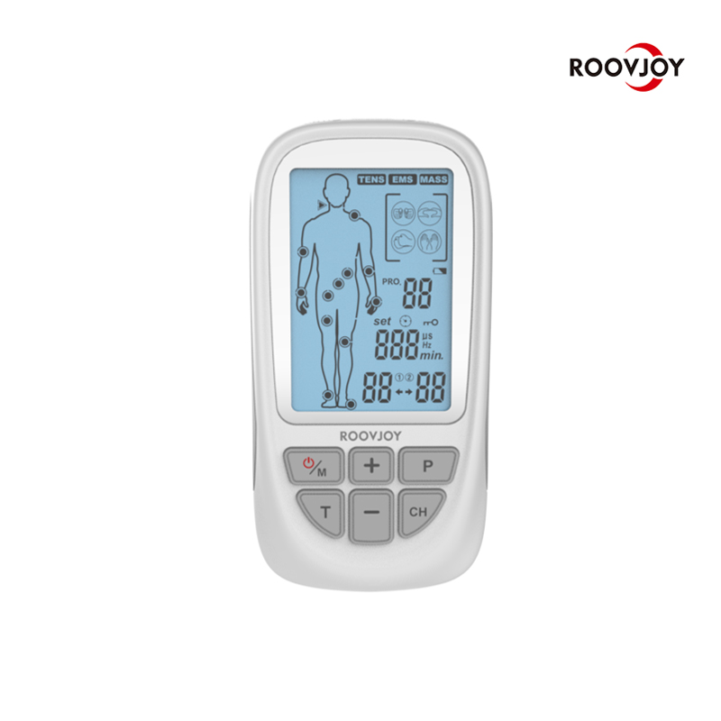 Exquisite 3 in 1 combo electrotherapy device with 52 massage programs