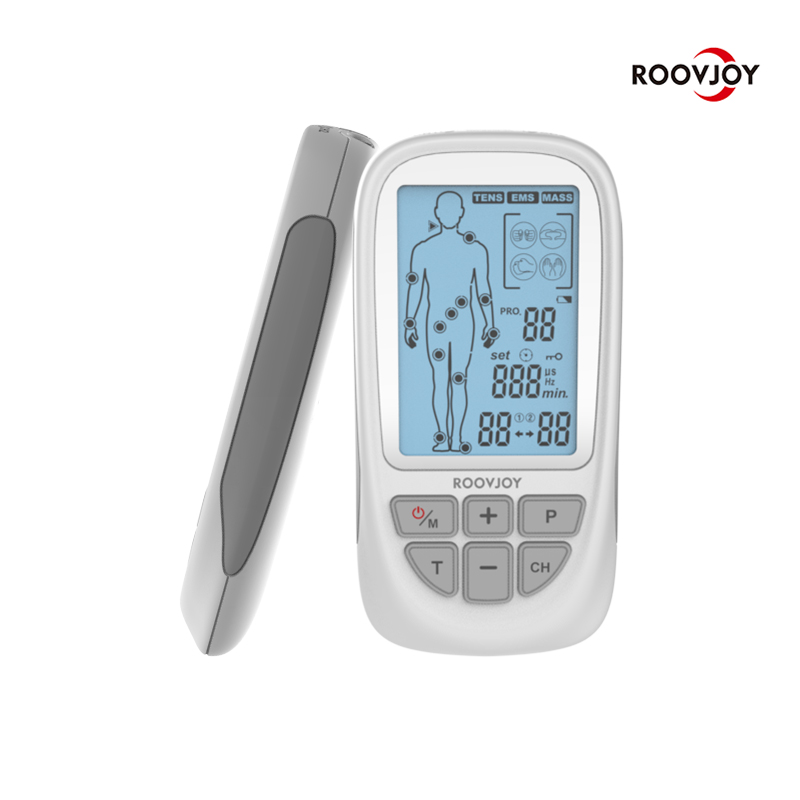 Exquisite 3 in 1 combo electrotherapy device with 52 massage programs
