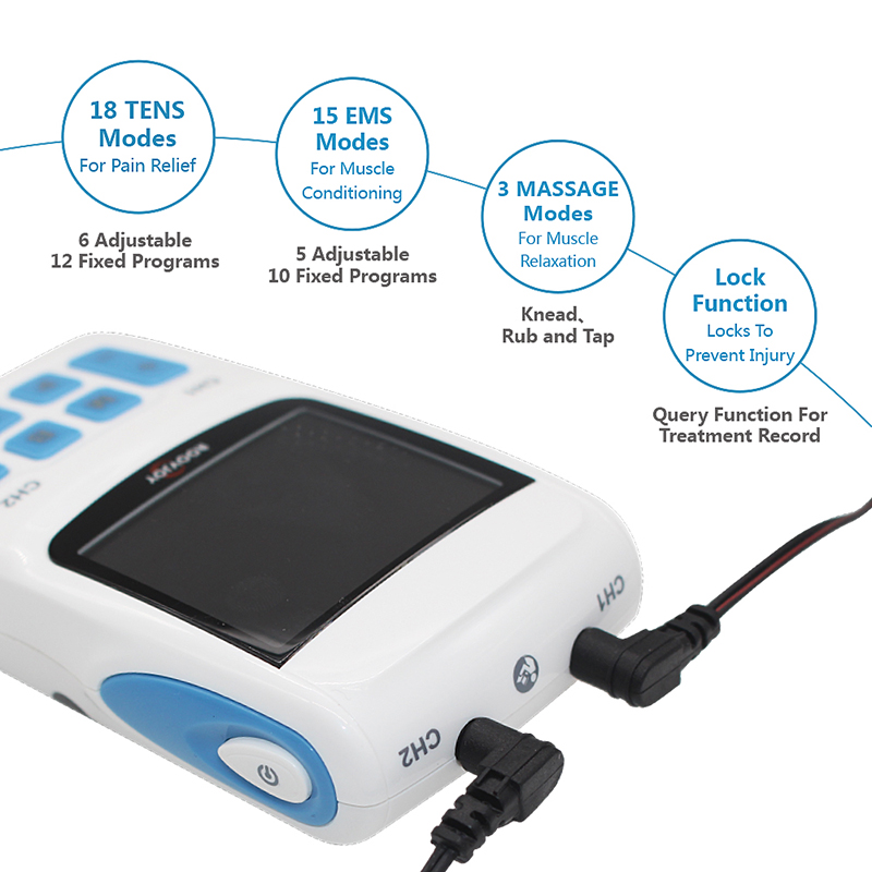 3 in 1 electrotherapy device TENS unit with trendy design