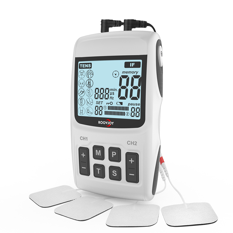 R-C101H: TENS+IF 2 in 1 unit with body part display