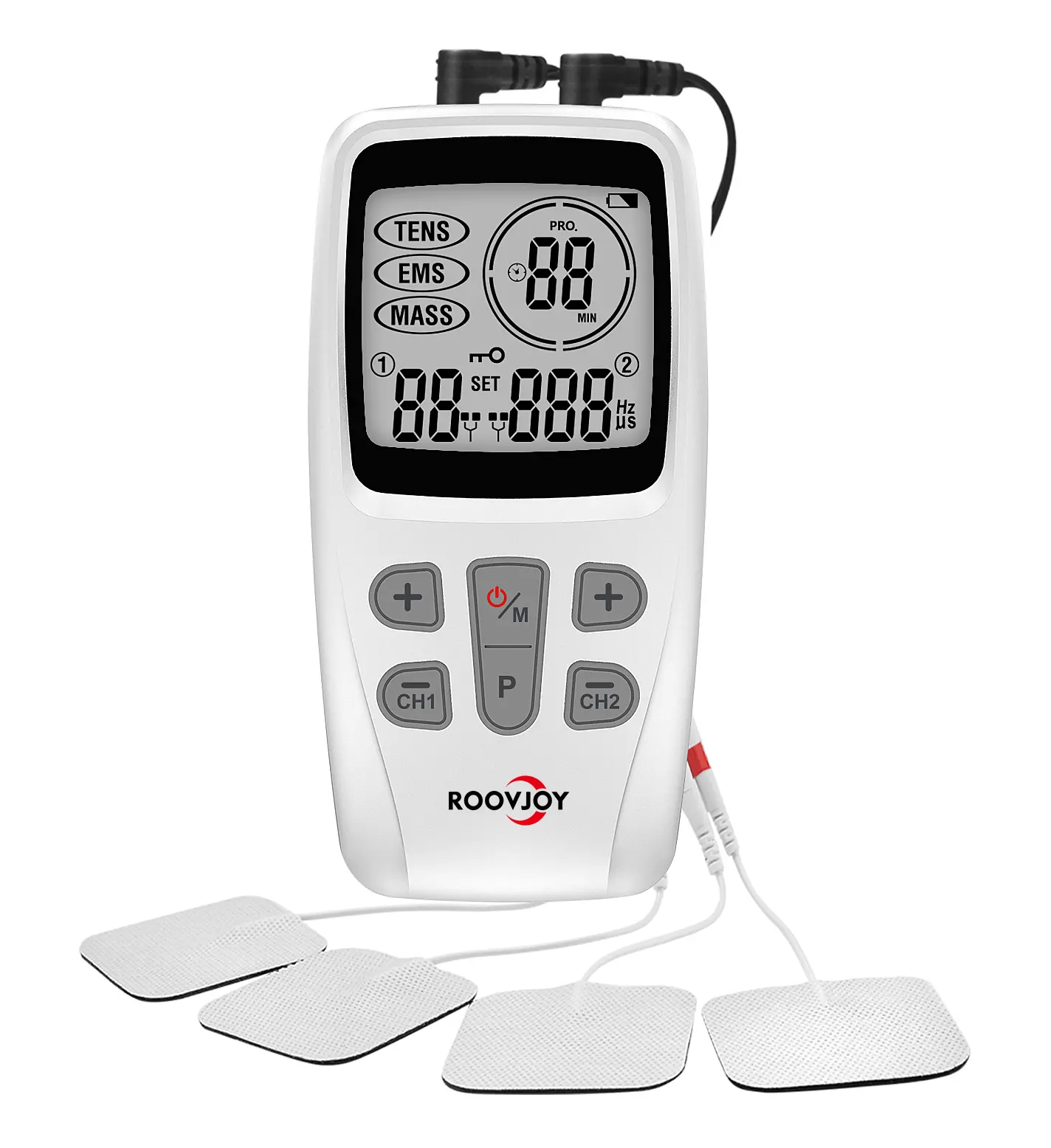 Cost-effective electrotherapy devices with 3 modes and 22 programs