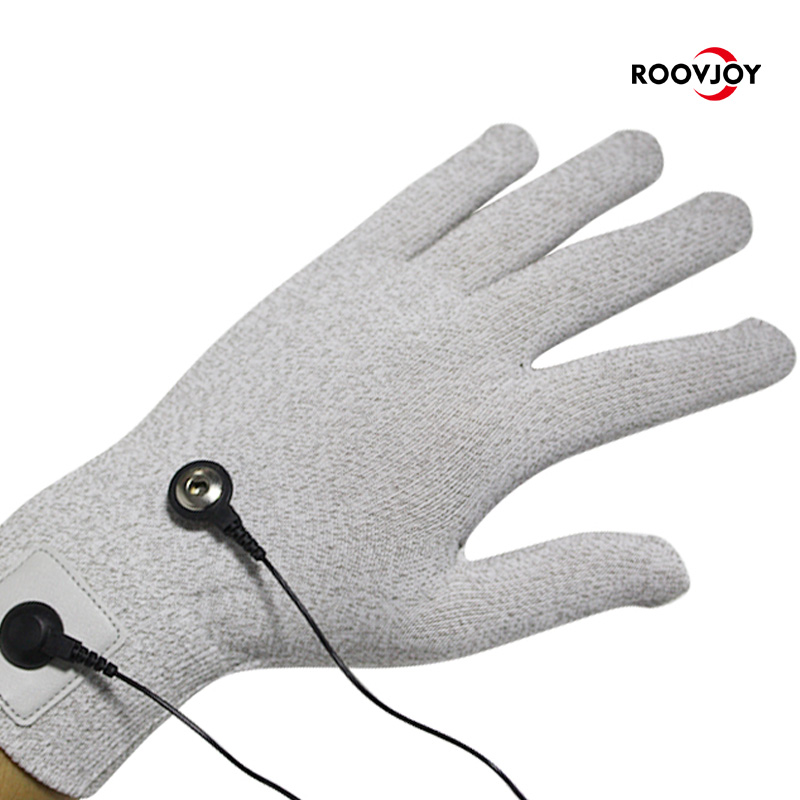 Electrode gloves for use with electrotherapy devices