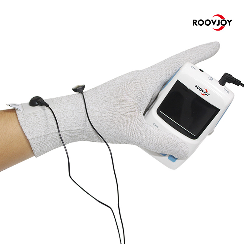 Electrode gloves for use with electrotherapy devices