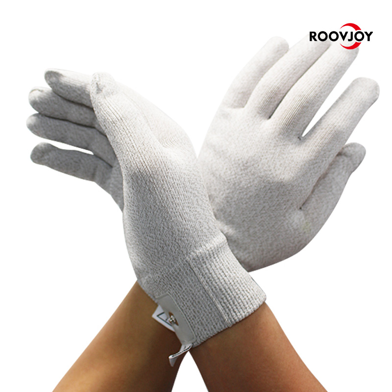 Electrode gloves for use with electrotherapy devices
