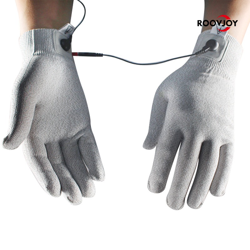 Electrode gloves for use with electrotherapy devices