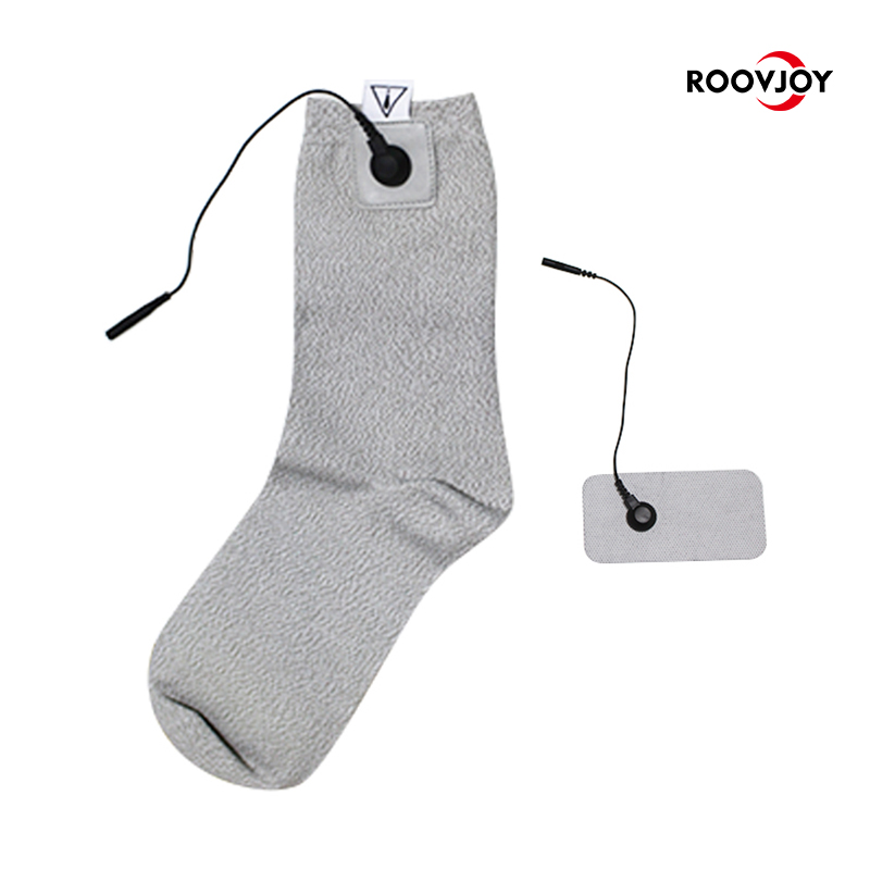 Electrode socks for use with electrotherapy devices